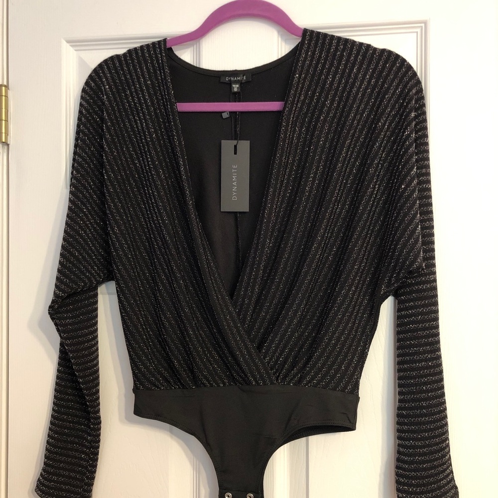 Dynamite long sleeve body suit